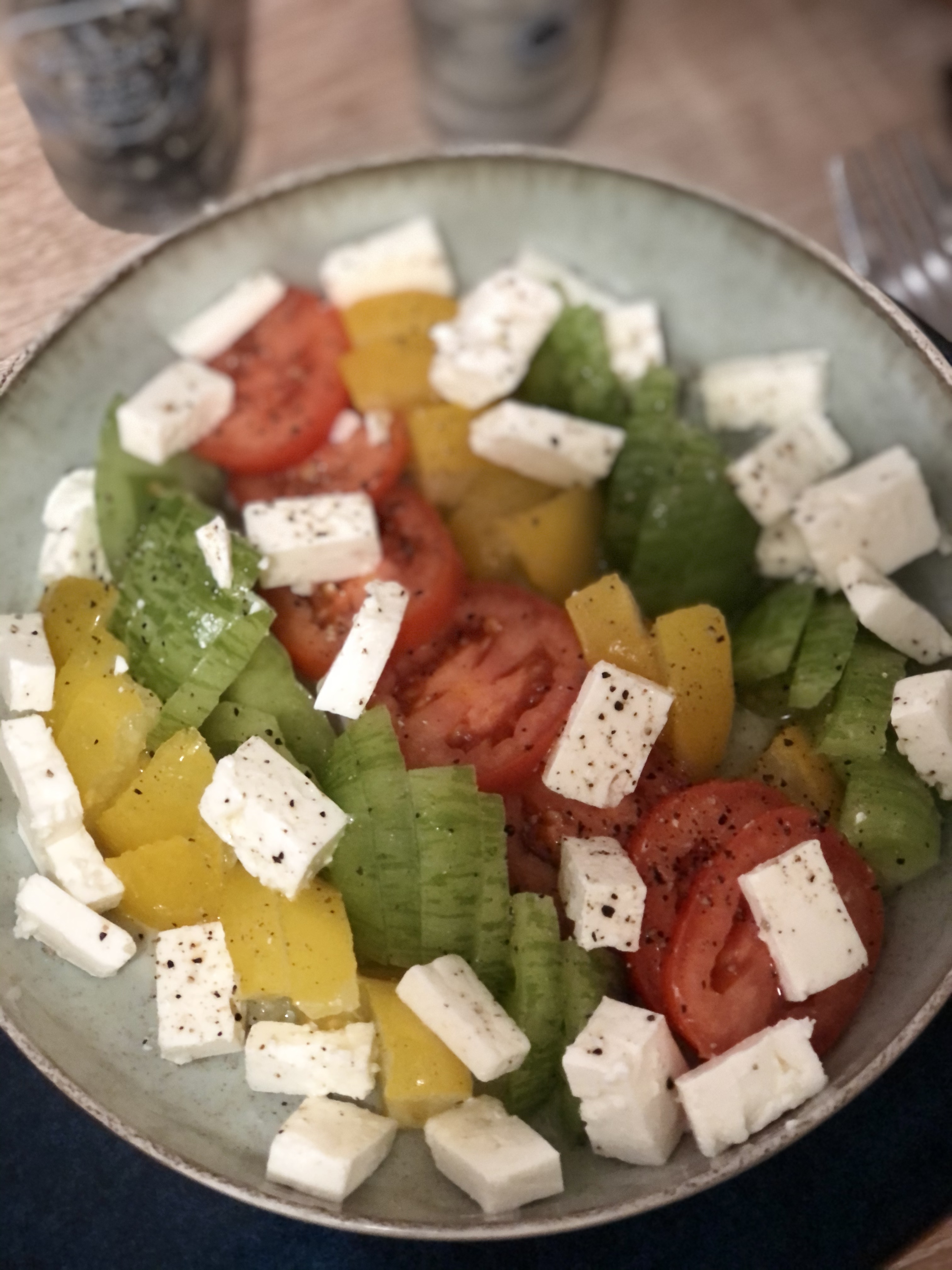 Salade de tomate à la grecque