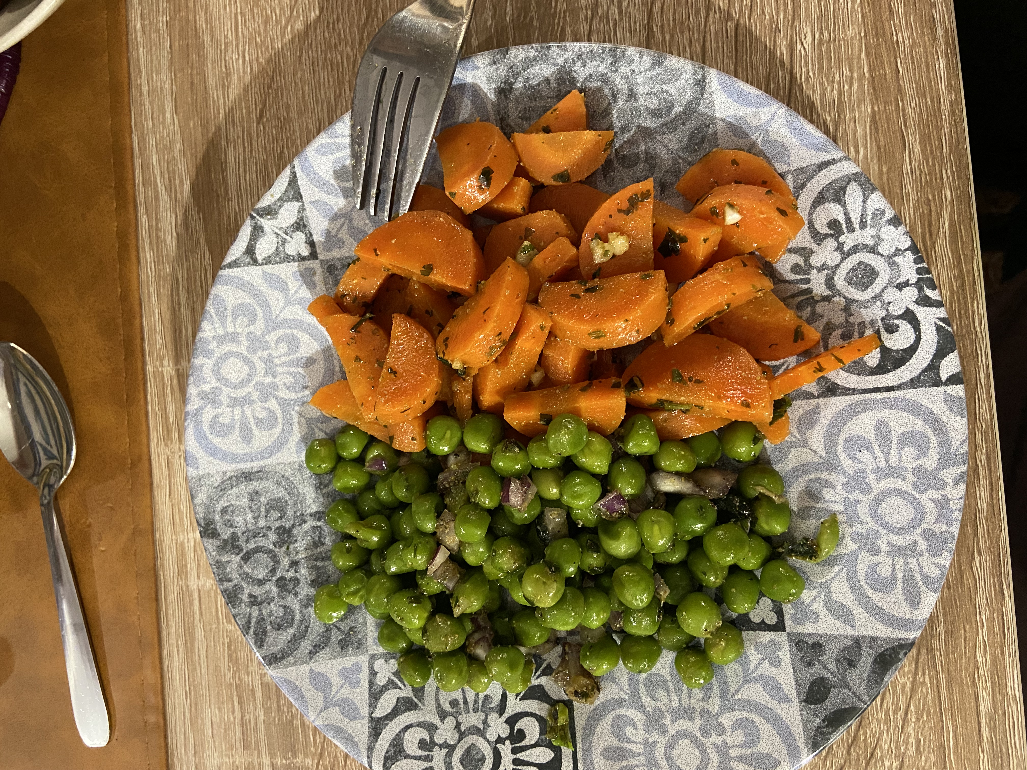 Salade aux deux légumes